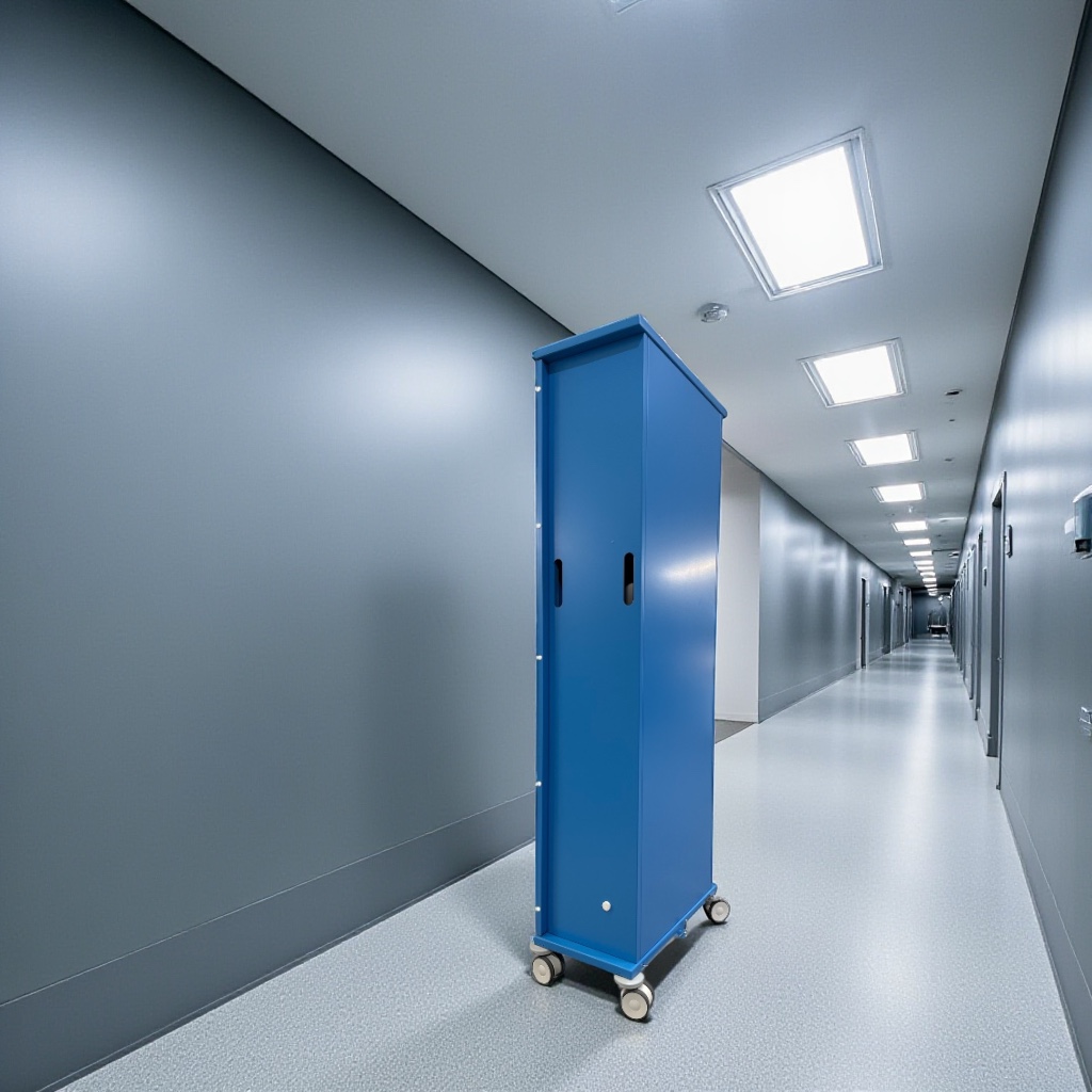 Patientenschrank mit doppeltür